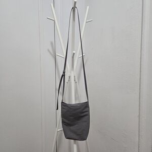 Gray Crossbody Bag